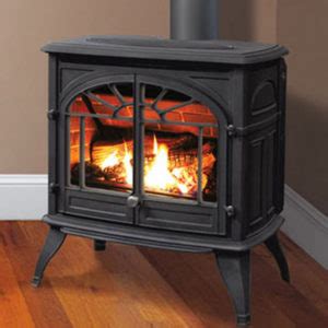 freestanding cast iron gas stove